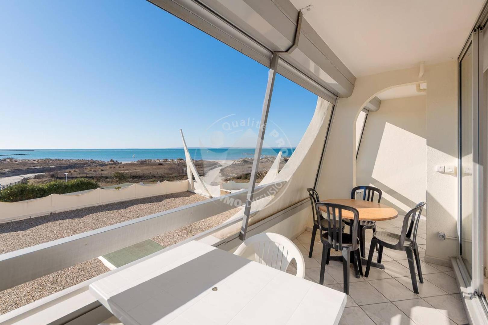 As21522 - P2 Climatise Avec Belle Vue Sur La Mer Avec Piscine Et Parking Prive Le Grau-du-Roi Luaran gambar
